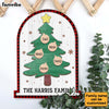 Personalized Family Christmas Tree Wood Sign 29113 1