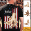Personalized Gift For Grandpa American Flag Shirt 29117 1