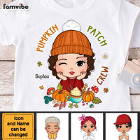 Personalized Gift For Granddaughter Pumpkin Patch Crew Kid T Shirt 29128 thumb 1