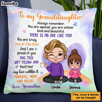 Personalized Gift For Granddaughter You Are Beautiful Pillow 29133 thumb 1
