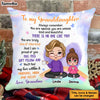 Personalized Gift For Granddaughter You Are Beautiful Pillow 29133 thumb 1