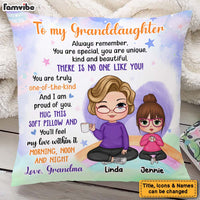 Personalized Gift For Granddaughter You Are Beautiful Pillow 29133 thumb 1