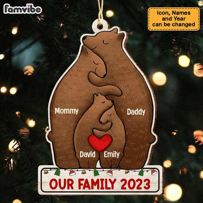 Personalized Our Family 2023 Ornament 29139 1