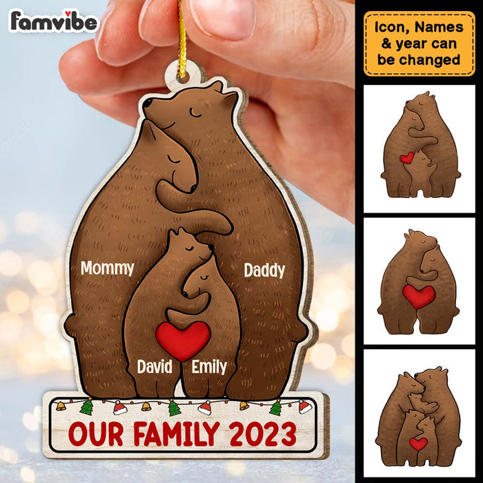 Personalized Our Family 2023 Ornament 29139 1