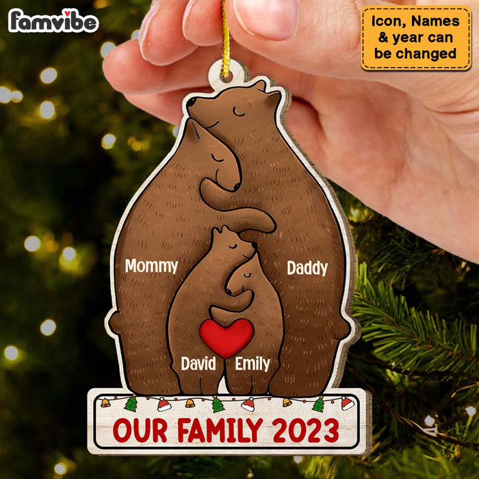 Personalized Our Family 2023 Ornament 29139 1
