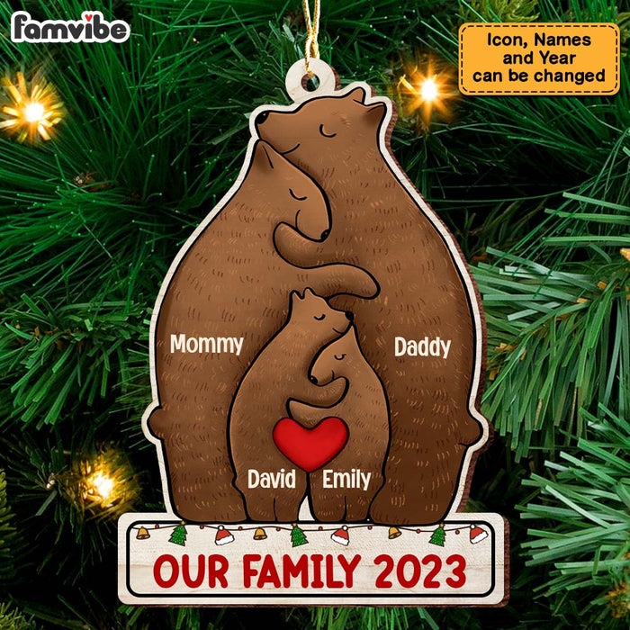 Personalized Our Family 2023 Ornament 29139 1