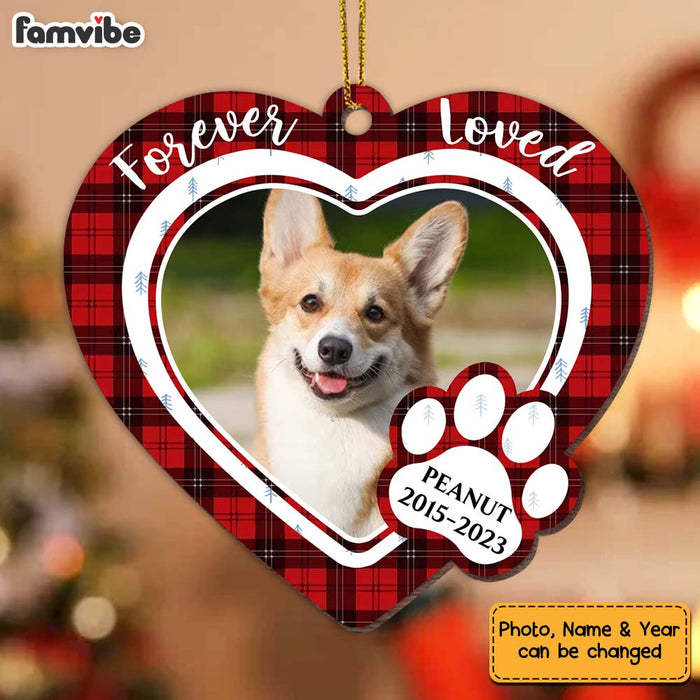 Personalized Pet Memorial Photo Upload Ornament 29147 1
