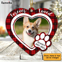 Personalized Pet Memorial Photo Upload Ornament 29147 thumb 1