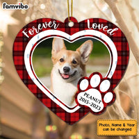 Personalized Pet Memorial Photo Upload Ornament 29147 thumb 1