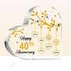 Personalized Happy 20th Anniversary Family Tree Acrylic Plaque 29151 1