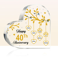 Personalized Happy 20th Anniversary Family Tree Acrylic Plaque 29151 thumb 1