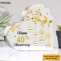 Personalized Happy 20th Anniversary Family Tree Acrylic Plaque 29151 thumb 1