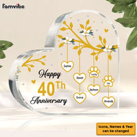 Personalized Happy 20th Anniversary Family Tree Acrylic Plaque 29151 thumb 1