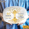 Personalized 40th Wedding Anniversary 40 Years Of Marriage Plate 29153 1