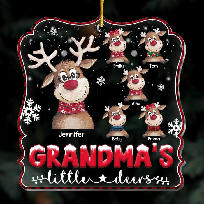 Personalized Grandma's Little Deers Ornament 29159 1
