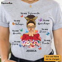 Personalized Gift For Daughter Spanish Positive Yo Soy Shirt - Hoodie - Sweatshirt 29160 thumb 1