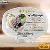 Personalized Wedding Anniversary Gift For Couple 40 Years Of Marriage Plate 29161 1