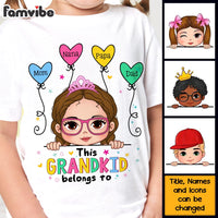 Personalized This Grandkid Belongs To Kid T Shirt 29166 thumb 1