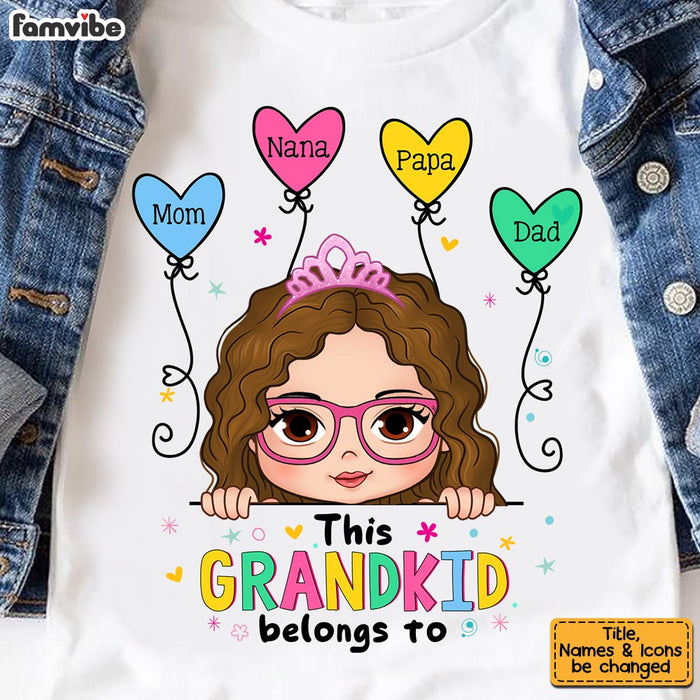 Personalized This Grandkid Belongs To Kid T Shirt 29166 1