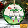 Personalized Grandpa Golf Circle Ornament 29175 1