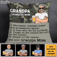 Personalized Grandpa Definition Pocket Pillow With Stuffing 29195 thumb 1