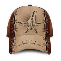 Personalized Grandpa Holding Hands Cap 29210 thumb 1