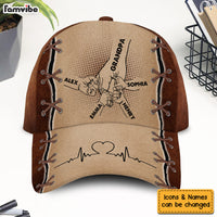 Personalized Grandpa Holding Hands Cap 29210 thumb 1