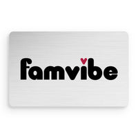 Personalized Famvibe Wallet Card 29216 thumb 1