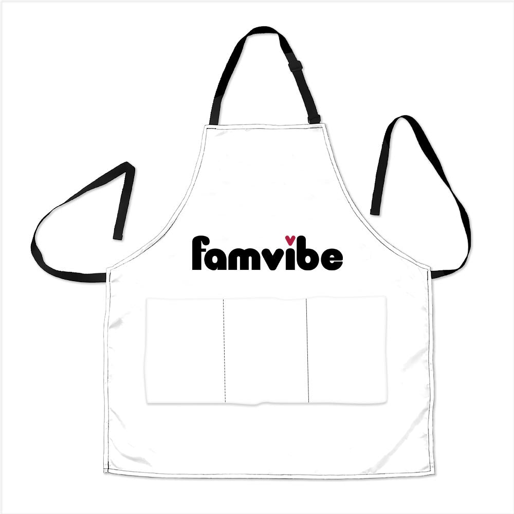 Personalized Famvibe Apron With Pocket 29219 Primary Mockup