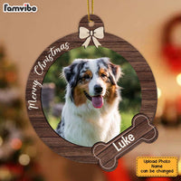 Personalized Merry Christmas Ornament 29227 thumb 1