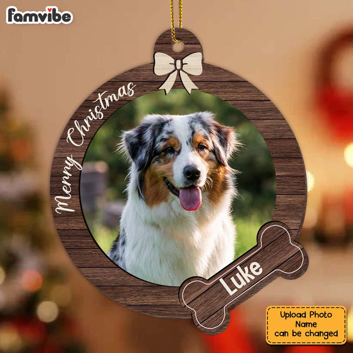 Personalized Merry Christmas Ornament 29227 1