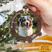 Personalized Merry Christmas Ornament 29227 thumb 1
