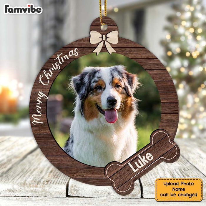 Personalized Merry Christmas Ornament 29227 1