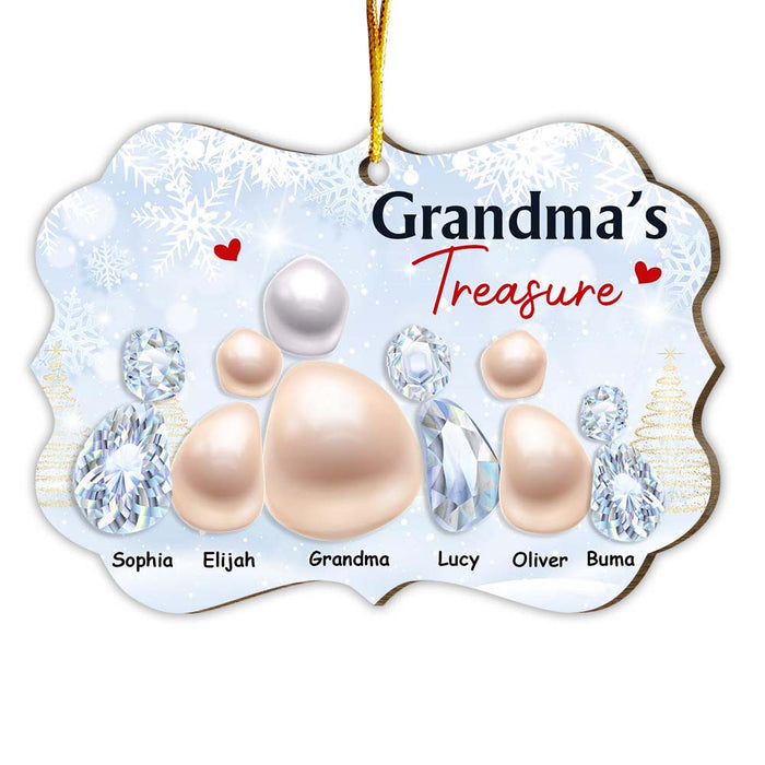 Personalized Gift For Grandma Treasure Benelux Ornament 29232 1