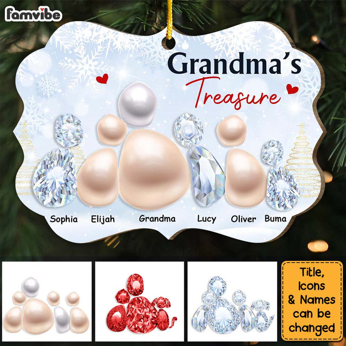 Personalized Gift For Grandma Treasure Benelux Ornament 29232 1