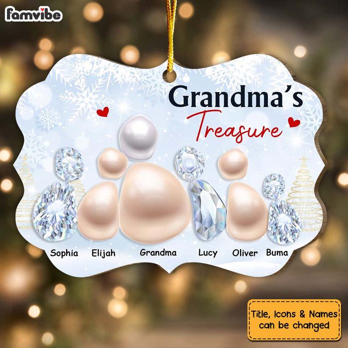 Personalized Gift For Grandma Treasure Benelux Ornament 29232 1