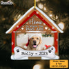 Personalized Home Is Where The Paws Are Ornament 2 Layered Wood Ornament 29237 1