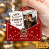 Personalized Dog Loss Memorial Gify Forever In My Heart Upload Photo Ornament 29264 1