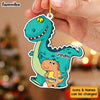 Personalized Gift For Grandson Dinosaur Ornament 29271 1