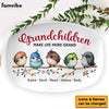 Personalized Gift For Grandma Grandchildren Life More Grand Bird Plate 29272 1