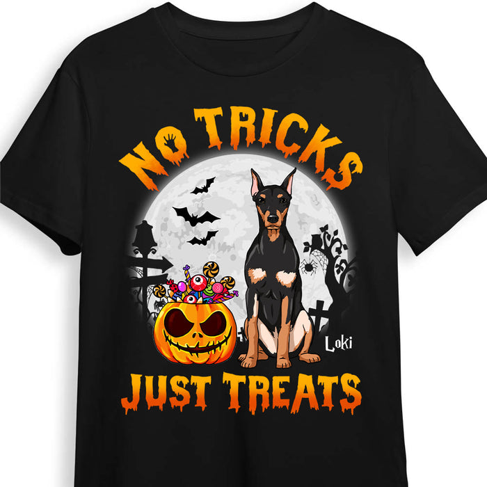 Personalized Halloween Gift For Dog Lover Just Treats Shirt - Hoodie - Sweatshirt 29275 1