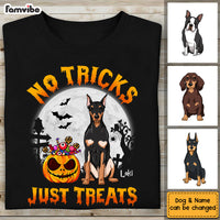 Personalized Halloween Gift For Dog Lover Just Treats Shirt - Hoodie - Sweatshirt 29275 thumb 1