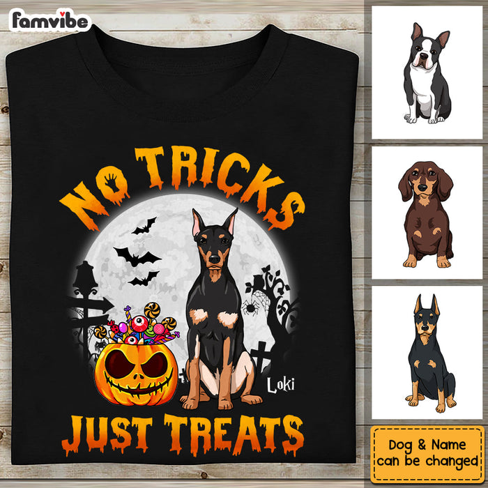 Personalized Halloween Gift For Dog Lover Just Treats Shirt - Hoodie - Sweatshirt 29275 1