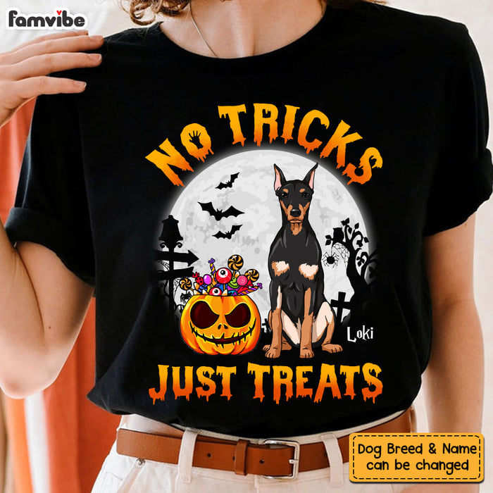 Personalized Halloween Gift For Dog Lover Just Treats Shirt - Hoodie - Sweatshirt 29275 1