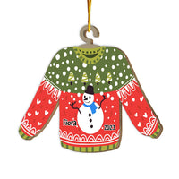 Personalized Gift For Grandson Granddaughter Ugly Sweater Ornament 29279 thumb 1