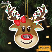 Personalized Gift For Grandkid Reindeer Christmas Ornament 29282 thumb 1