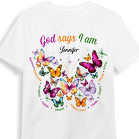 Personalized God Says I Am Daughter Shirt - Hoodie - Sweatshirt 29283 thumb 1
