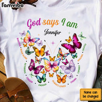 Personalized God Says I Am Daughter Shirt - Hoodie - Sweatshirt 29283 thumb 1