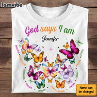 Personalized God Says I Am Daughter Shirt - Hoodie - Sweatshirt 29283 thumb 1