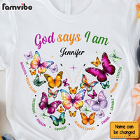 Personalized God Says I Am Daughter Shirt - Hoodie - Sweatshirt 29283 thumb 1